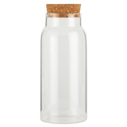 Glas m/ korkprop <br><br> 330  ml <br><br> RESTSALG <br><br>