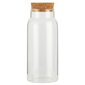 Glas m/ korkprop <br><br> 330  ml <br><br> RESTSALG <br><br>