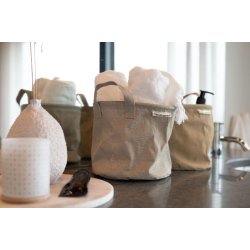 Opbevaringskurv <br><br> lille / h18 cm <br><br> Vlg mellem 3 farver