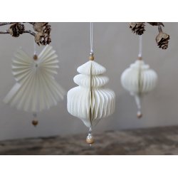 Ornament m. perler <br><br> vlg mellem 5 slags