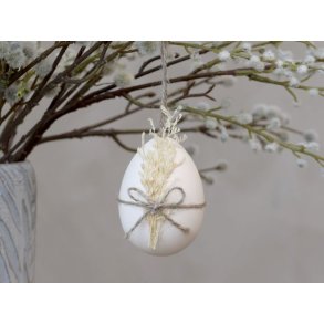 P�ske�g m/t�rret blomster <br><br> v�lg mellem 3 farver <br><br>