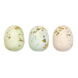 Kira skum �g <br> <br> mix farver <br><br> 3 cm <br><br> 36 stk <br><br> 