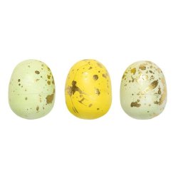 Kira skum �g <br> <br> mix farver <br><br> 3 cm <br><br> 36 stk <br><br> 