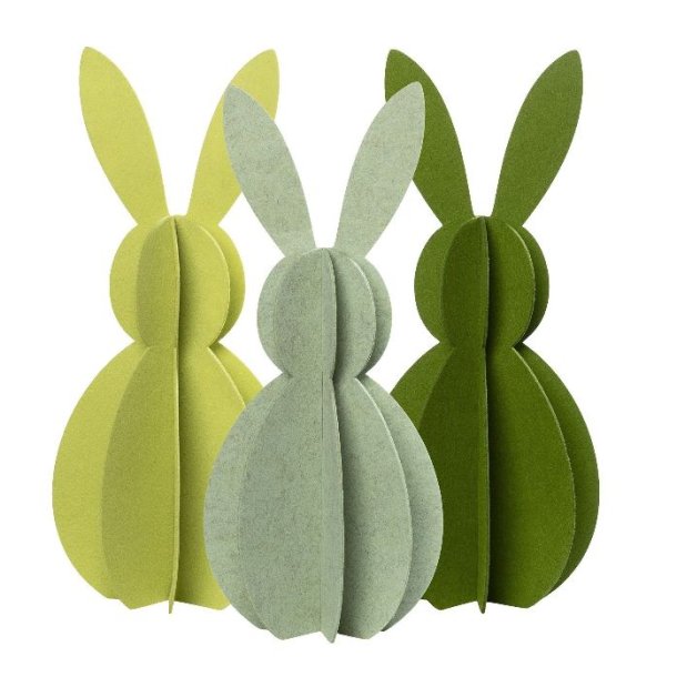 Tikka filt p�skehare <br> <br> 50 cm <br><br> v�lg farve <br><br> 