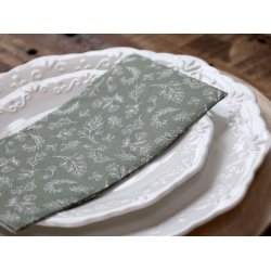 Papirservietter- aflange <br><br> 16 stk./pk <br><br> verte m. blade