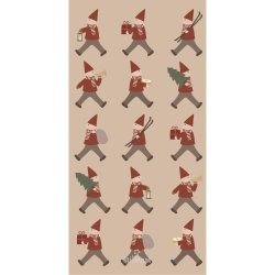 Juleservietter - aflange <br><br> 16 stk./pk <br><br> Nissemarch <br><br>