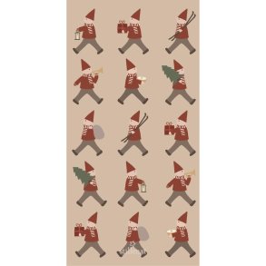 Juleservietter - aflange <br><br> 16 stk./pk <br><br> Nissemarch <br><br>