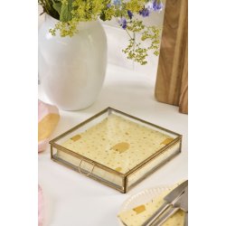 Papirservietter <br><br> 20 stk./pk <br><br> Blomster, bier og bistader <br><br>