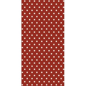 Juleservietter- aflange <br><br> 16 stk./pk <br><br> Rde prikker <br><br> 