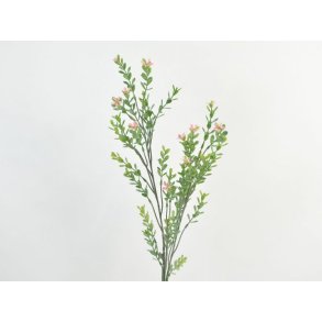 Gren m. lyserde blomster <br><br> L 73 cm