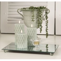 Perler p snor m/ 4 grene <br><br> L 35 cm