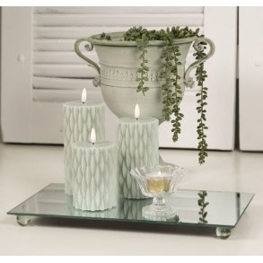 Perler p snor m/ 4 grene <br><br> L 35 cm