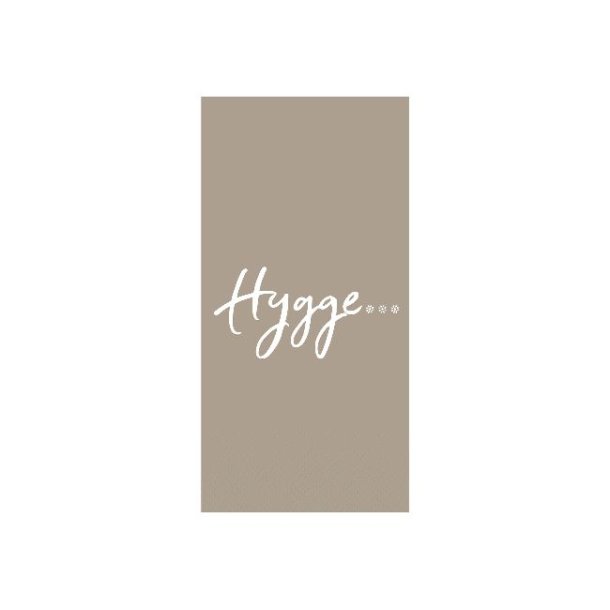 Papirservietter- aflange <br><br> 16 stk./pk <br><br> Hygge