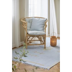Pude m. fyld <br><br> 50 x 50 cm <br><br> nordic sky <br><br> 