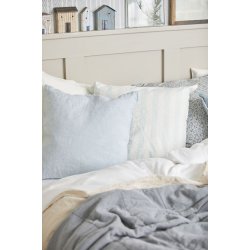 Pudebetrk Magnus <br><br> 60 x 60 cm <br><br> stvbl m. hvide striber <br><br>