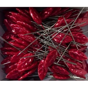 Deko nl m. blad <br><br> rd <br><br> ske m. 144 stk. <br><br> RESTSALG <br><br>