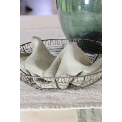 Ramie serviet <br><br> 42 x 42 cm <br><br> grn