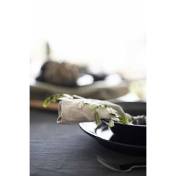 Ramie serviet <br><br> 42 x 42 cm <br><br> hr/lys beige <br><br>