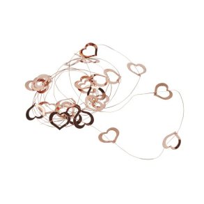 Ranke m. hjerter <br><br> kobber <br><br> 2 m <br><br> 