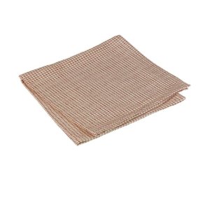 Rasmus serviet <br><br> 50 x 50 cm <br><br> beige m. rde tern