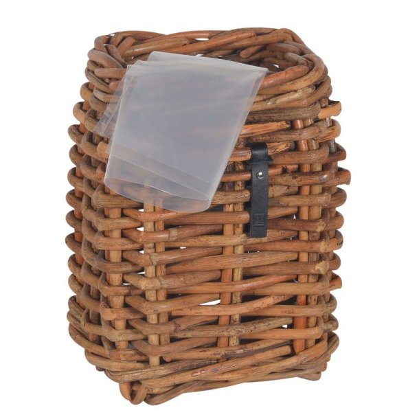 Rattan kurv <br><br> firkantet - mini