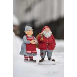 Ribenisse <br><br> Julemanden <br><br> B: 5,5 H: 13,7 L: 7,8 cm <br><br> 