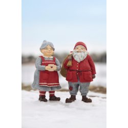 Ribenisse <br><br> Julemanden <br><br> B: 5,5 H: 13,7 L: 7,8 cm <br><br> 