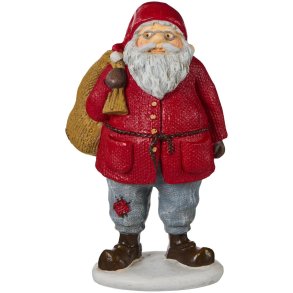 Ribenisse <br><br> Julemanden <br><br> B: 5,5 H: 13,7 L: 7,8 cm <br><br> 