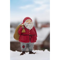 Ribenisse <br><br> Julemanden <br><br> B: 5,5 H: 13,7 L: 7,8 cm <br><br> 