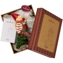 Ribenisse <br><br> Dagny m/ sk�jter <br><br> B: 5 H: 13,5 L: 5,5 cm <br><br> 