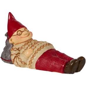 Ribenisse <br><br> Thorvald sovende <br><br> B: 11 H: 6 L: 5,5 cm <br><br> 