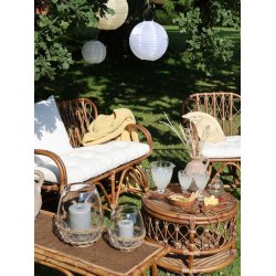 Solcellelampe <br><br> Lille -  20 cm <br><br> Vlg mellem 3 farver <br><br> 