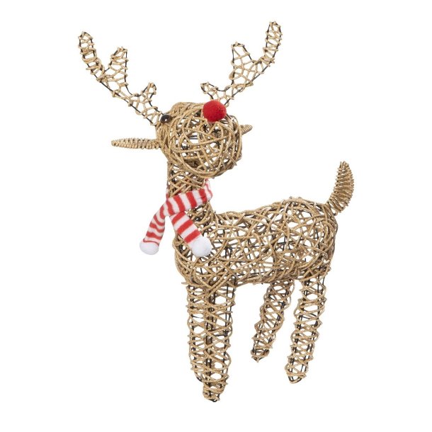 Rudolf rensdyr <br><br> Medium - 53 cm <br><br>