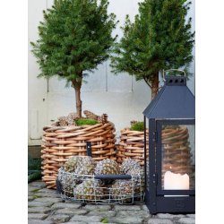 Trdbakke  - rund <br><br> midi <br><br> 31 x H10 cm <br><br>