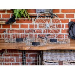 Trdbakke  - rund <br><br> midi <br><br> 31 x H10 cm <br><br>