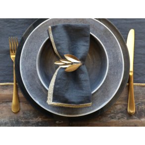  Servietring <br><br> messing <br><br> m. blade <br><br>