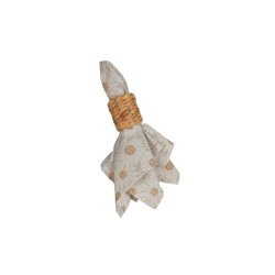 Ringo serviet ringe <br><br> s�t med 4 stk. <br><br> natur <br><br>