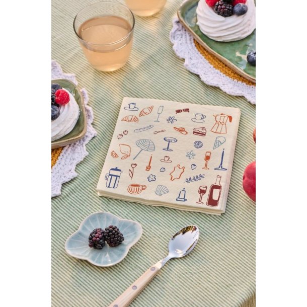 Papirservietter <br><br> 20 stk./pk <br><br> Dolce Vita <br><br>