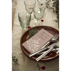Juleservietter - aflange <br><br> 16 stk./pk <br><br> Meet me under the mistletoe <br><br>