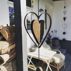 Jernhjerter <br><br> Vlg farve og strrelse <br><br> 