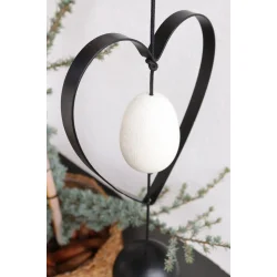 Pskeg <br><br> h11 cm <br><br> Eg - dansk produceret <br><br> 