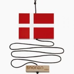 Dansk flag til SNOREN <br><br> KUN FLAG <br><br> 