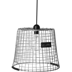 Sort ledning m. fatning <br><br> 200 cm <br><br> 50 x H30 cm <br><br> Nordlux <br><br>