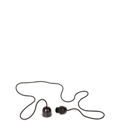 Sort ledning m. fatning <br><br> 200 cm <br><br> 50 x H30 cm <br><br> Nordlux <br><br>