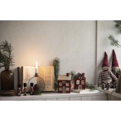 Hus t/ fyrfadslys <br><br> Vlg mellem 3 varianter <br><br> 