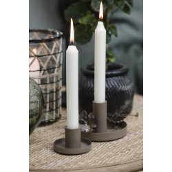 Stage til bedelys <br><br> Milky brown - h4 cm <br><br>