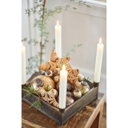 Stjerne af rattan <br><br> Vlg mellem 3 str. <br><br>