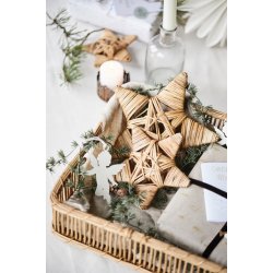 Stjerne af rattan <br><br> Vlg mellem 3 str. <br><br>