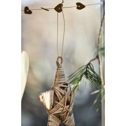 Stjerne af rattan <br><br> Vlg mellem 3 str. <br><br>