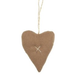 Lille stofhjerte <br><br> Vlg mellem 6 slags <br><br> 